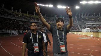 Timnas Indonesia Lolos ke Piala Asia U-20, Selebrasi Shin Tae-yong Disindir Media Vietnam