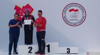 Citra Febrianti Bersyukur Resmi Terima Medali Perak Olimpiade London 2012