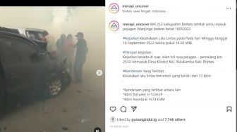 Pelaku Pembakar Lahan yang Sebabkan Kecelakaan Beruntun di Tol Pejagan-Pemalang Terancam Dipenjara