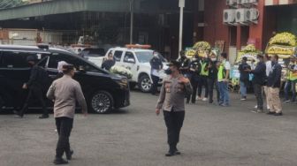 Pengamanan Kepulangan Jenazah Azyumardi Azra di Bandara Soetta, Ratusan Personel Gabungan Dikerahkan