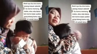 Momen Haru Guru Datangi Murid Lama Tak Masuk Sekolah, Alasannya Bikin Nangis