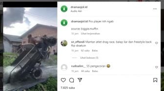 Aksi Pengecoran Jalan Ini Tuai Perhatian Warganet: Free Style Back Flip Disatuin