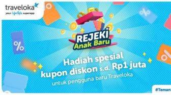 Ada Rejeki Anak Baru Traveloka, Download Aplikasi Traveloka Sekarang