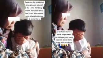 Nyesek! Guru Temui Murid yang Sering Absen, Alasan Tak Bisa Sekolah Bikin Mewek