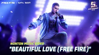 Free Fire Kolaborasi dengan Justin Bieber Luncurkan Video Musik Beautiful Love (Free Fire)