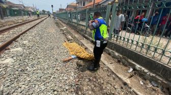 Tukang Bakso Tewas Gegara Meleng saat Beli Gas 3 Kg di Warung, Tubuhnya Terpental usai Disundul Kereta