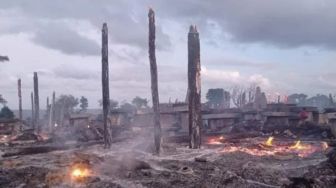 Waduh! 30 Rumah Adat Uma Kahumbu Habis Terbakar di Sumba Barat Daya