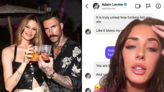 Fans Heboh, Adam Levine Diduga Selingkuh dari Istrinya yang Sedang Hamil, DM Instagram Jadi Bukti