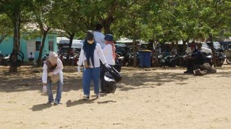 Pantai Batakan Baru Jadi Lokasi World Cleanup Day 2022