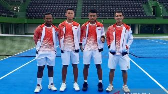 Tim Piala Davis Indonesia Lawan Vietnam di Laga Playoff Grup II