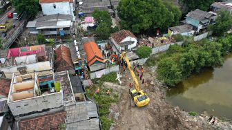 Setelah Pengosongan 11 Persil Lahan di Tambak Sarioso, Rumah Pompa Kandangan Surabaya Segera Dibangun