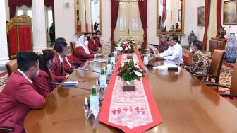 FPTI Lapor ke Presiden Jokowi Terkait Kesiapan Kejuaraan Dunia Panjat Tebing 2022