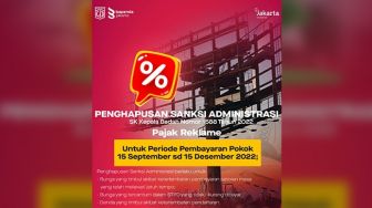 Pemprov DKI Jakarta Hapus Sanksi Administrasi Pajak Daerah 2022, Apa Saja?