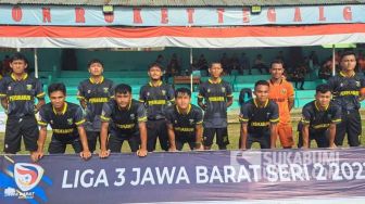 Tekuk Bekasi United 1-0, Persikabumi Sukabumi Bertengger di Puncak Klasemen