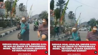 Viral Driver Ojek Online Ancam Pengemudi Mobil di Pulogadung, Polisi Lakukan Penyelidikan