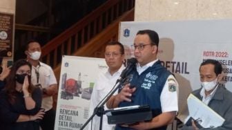 Resmikan Empat Pasar di Akhir Masa Jabatan, Anies Selipkan Pesan ke Para Pedagang