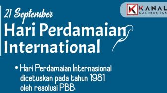 Hari Perdamaian Internasional 2022 “Akhiri Rasialisme. Bangun Perdamaian”