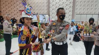 Polres Mesuji Juara Umum Kedua Lomba Polisi Cilik Polda Lampung