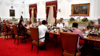 HIPMI Kenalkan Tiga Calon Ketum di Istana, Jokowi Minta Harus Bisa Menggairahkan Perekonomian