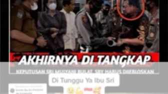 CEK FAKTA: Sri Mulyani dan Kejagung Sepakat Jebloskan SBY ke Penjara, Benarkah?
