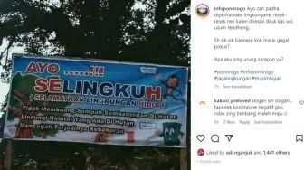 Viral Banner Ajakan Selingkuh, Begini Faktanya