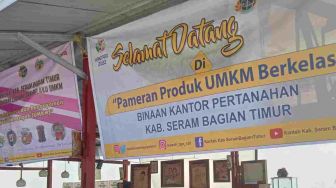 BPN SBT Bazar Produk UMKM dan Bagi Ratusan Sertifikat Tanah Gratis