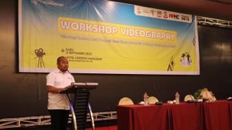 Dispar Makassar Gelar Workshop Videografi