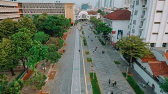 Jadi Zona Rendah Emisi dan Ramah Pejalan Kaki, Kawasan Kota Tua Prototype Kota Masa Depan Jakarta