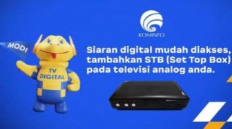 Cara Dapat STB Gratis Pengganti TV Analog, Cuma Pakai Aplikasi