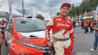 Rifat Sungkar Juarai Danau Toba Rally 2022