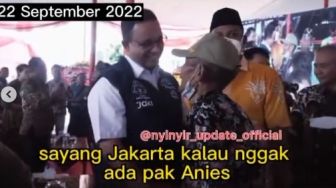 Heboh! Kakek-kakek Minta Anies Tak Angkat Kaki dari Jakarta: Aku Lapor Presiden Jokowi