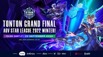 Grand Final AOV Star League 2022 Winter Digelar Hari Ini, Pertemukan Dewa United vs ArchAngel