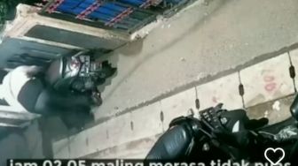 Cek TKP, Polisi Selidiki Kasus Pencurian Sepeda Motor di Kramat Jati