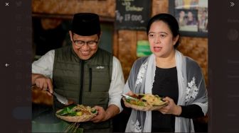 Ngaku Makan Pecel di Warungnya Wong Cilik, Puan Maharani Diprotes dengan Kejelian Netizen