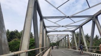 Jembatan Glagah Nyaris Roboh, Diduga karena Intensitas Kendaraan Berat yang Melintas