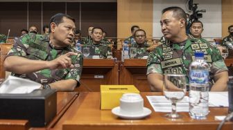 Meski Tak Antar ke DPR untuk Fit and Proper Test, Panglima TNI: Saya Doakan Mas Yudo