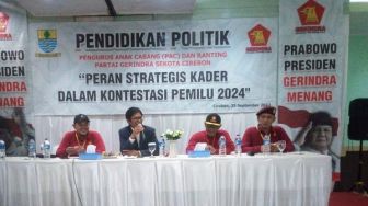 Kader Gerindra Kota Cirebon Siap Menangkan Pileg dan Pilpres 2024