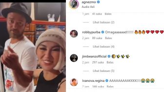 Akrab, Agnez Mo dan Justin Timberlake sang Idola Ngakak Rekam Video Bareng