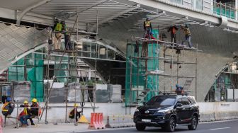 Revitalisasi Halte Bundaran HI Ganggu Pemandangan Karena Tutupi Patung Selamat Datang, TACB Akan Panggil TransJakarta