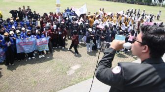 Demo di Kantor DPRD, Dosen dan Mahasiswa di Lampung Tuntut Pembubaran LAM-PT