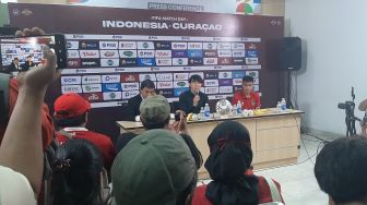 Timnas Indonesia Pecundangi Curacao, Shin Tae-yong Puji Kepemimpinan Rachmat Irianto