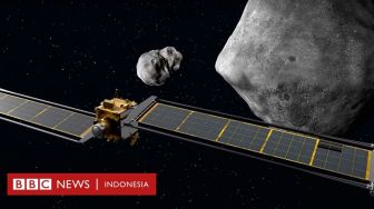 Pesawat Luar Angkasa NASA Menghancurkan Diri dengan Menabrak Asteroid