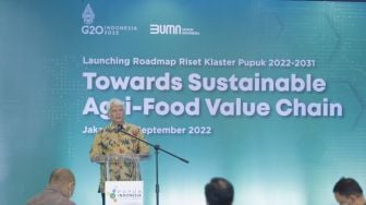 Dukung Pertanian Berkelanjutan, Pupuk Indonesia Luncurkan Roadmap Riset Klaster Pupuk 2022-2031