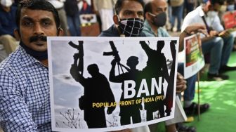 India Larang Organisasi Islam PFI dengan Alasan Terorisme
