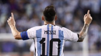 Argentina Habisi UEA 5-0 di Laga Pemanasan Piala Dunia 2022, Lionel Messi Sumbang Satu Gol