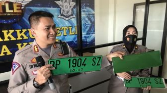 Ditlantas Polda Kepri Berlakukan Pelat Kendaraan Bermotor Warna Hijau di Tiga Daerah Ini, Berlaku 1 Oktober