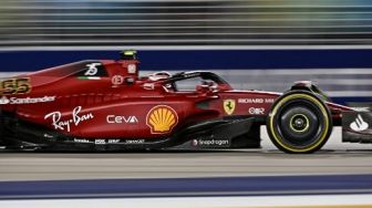 Hasil FP2 F1 GP Singapura 2022: Carlos Sainz Tercepat Pimpin Ferrari 1-2