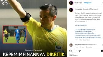 Wasit dalam Laga Indonesia Vs Curacao Dikritik, Netizen Ramai-ramai Beri Pembelaan