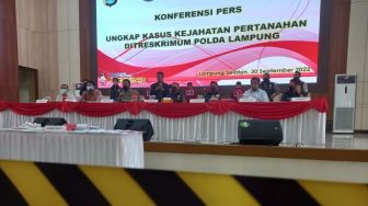 Pensiunan Polisi  hingga Pegawai BPN Ditangkap Terlibat Pemalsuan SHM Tanah di Desa Malang Sari