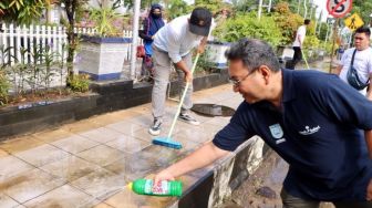Aksi Jumat Bersih, Ini Harapan Bupati Saidi Mansyur